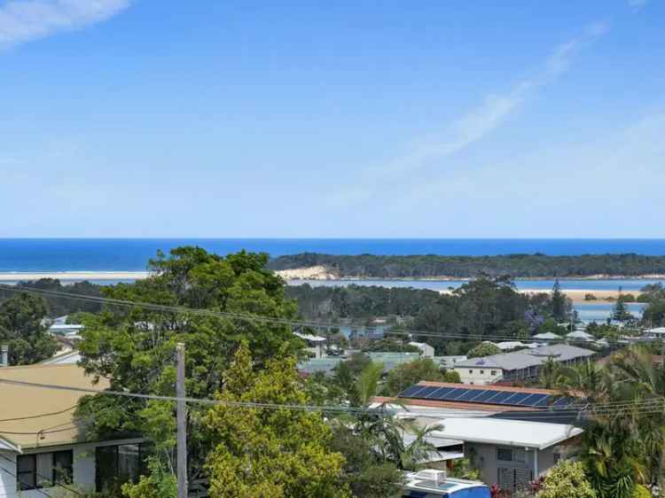 Panoramic View from the Hinterland to the Sea