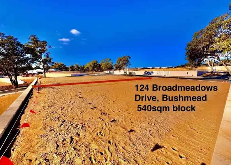 Vacant Land (Residential) For Sale - 124 Broadmeadows Drive, Bushmead WA 6055