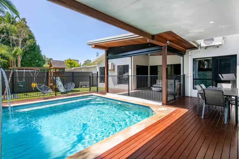 Perfect Family Retreat with a Sun-Drenched Poolside Entertainer's Oasis