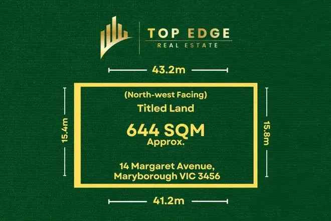 Maryborough Victoria Land Dream Home Investment Development