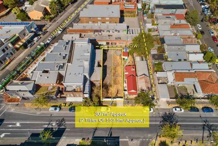 Exceptional Development Opportunity in Fitzroy - Two Separate Titles!