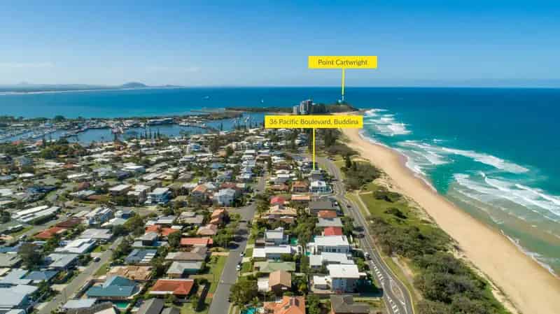 Pacific Boulevard - The ultimate address of Buddina's northern beachfront with ocean views