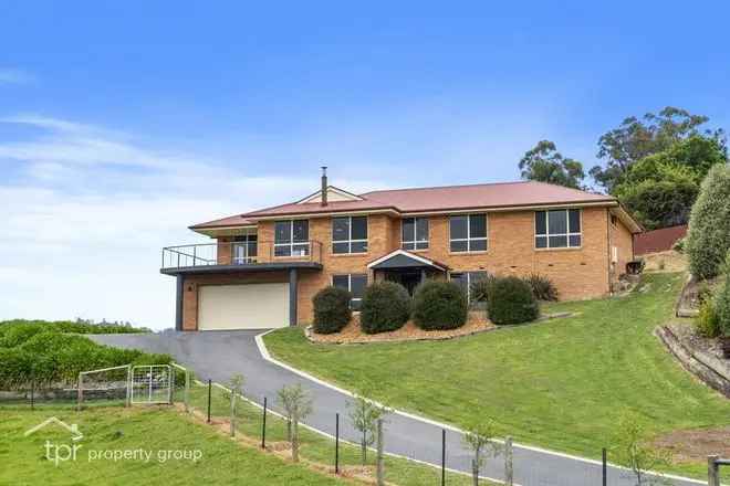 Cygnet Country Living: Expansive Brick Home on Over an Acre