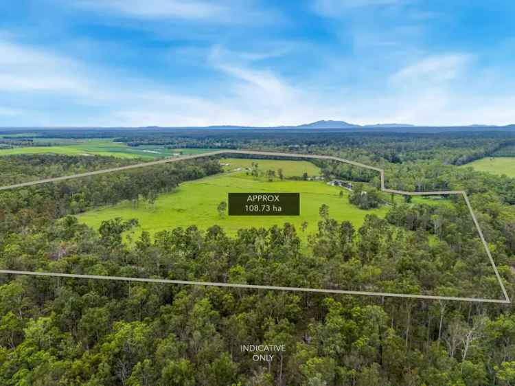 Rural Land for Sale in Thinoomba with Extensive Sheds and Dams