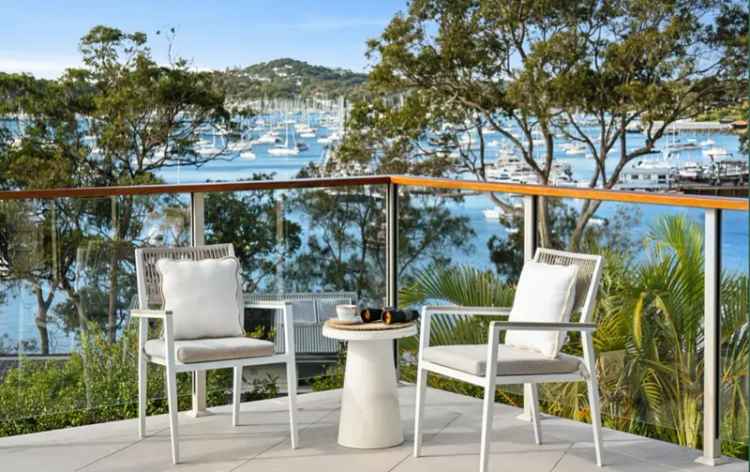 Panoramic Pittwater Views Luxury Waterfront Home