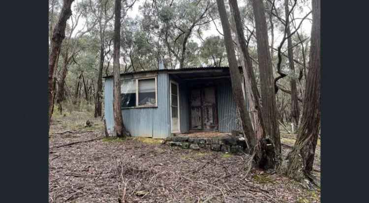 Rent Secluded Rural Property in the Bush with Shack and Peaceful Surroundings