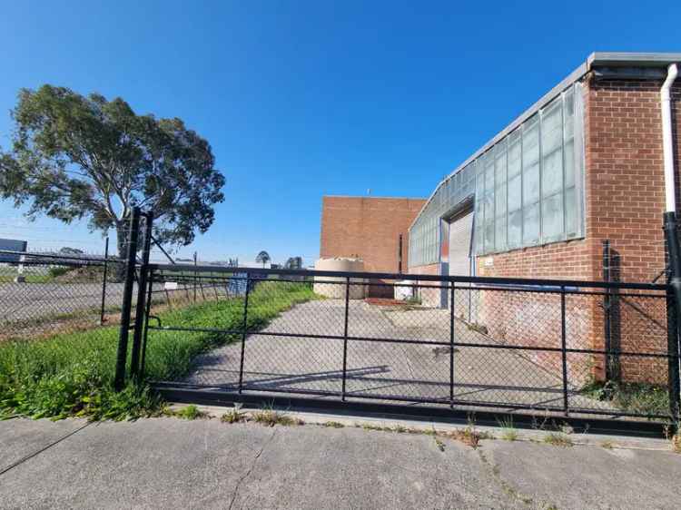 Mordialloc Warehouse For Lease 505m2 1000m2 Land Industrial