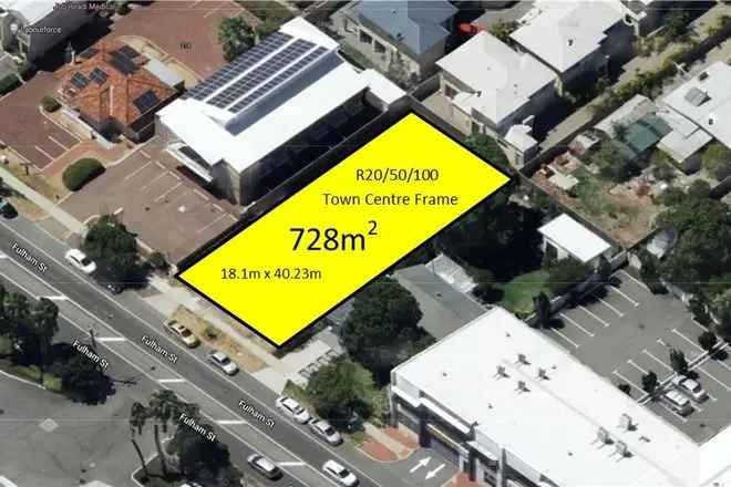 Exceptional Town Centre Development Site 728sqm