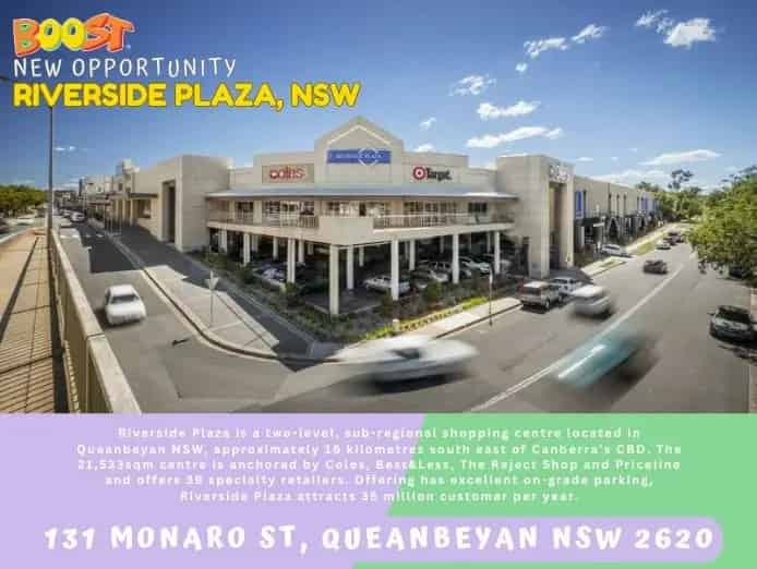 Expressions of Interest for Boost Juice Franchise in Riverside Plaza NSW