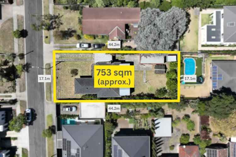 Buy house in Mt Waverley with classic family comfort and redevelopment potential