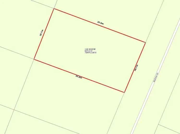 Premium Flat Land on Wahine Drive - "Millionaires Row"