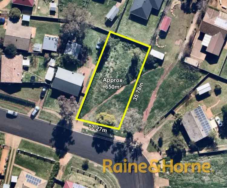 Buy Land in Dubbo with Great Potential for Future Home