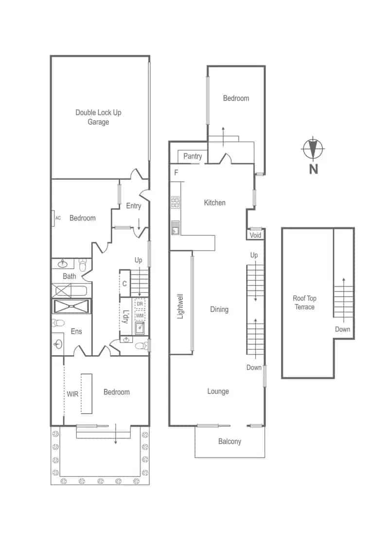 Buy 3 Bedroom House with Roof Terrace in Ultra Modern Style
