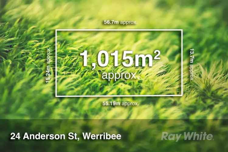 Build Your Dream Home on Premium Titled Block Land in Werribee