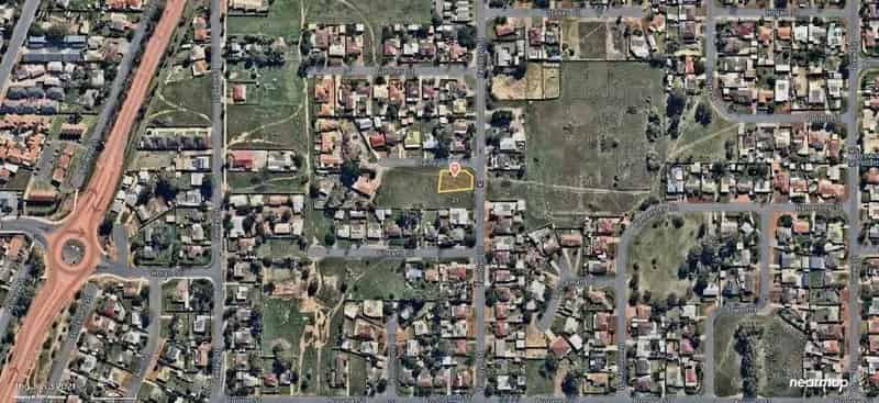 Vacant lot within a developed Suburb