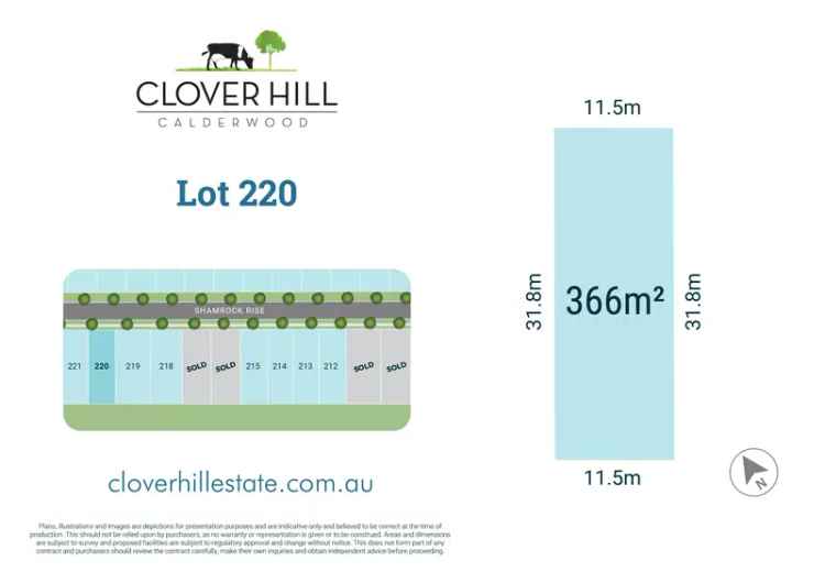 Lot 220 - 39 Shamrock Rise, Calderwood