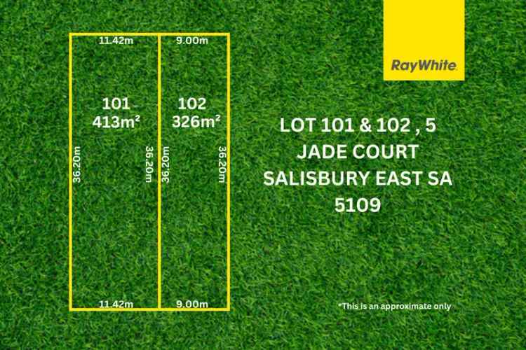 Salisbury East Land for Sale - Build Your Dream Home