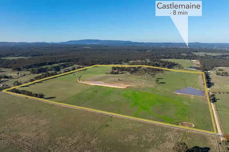 Farm for Sale Rural Property in Castlemaine with Stunning Mountain Views