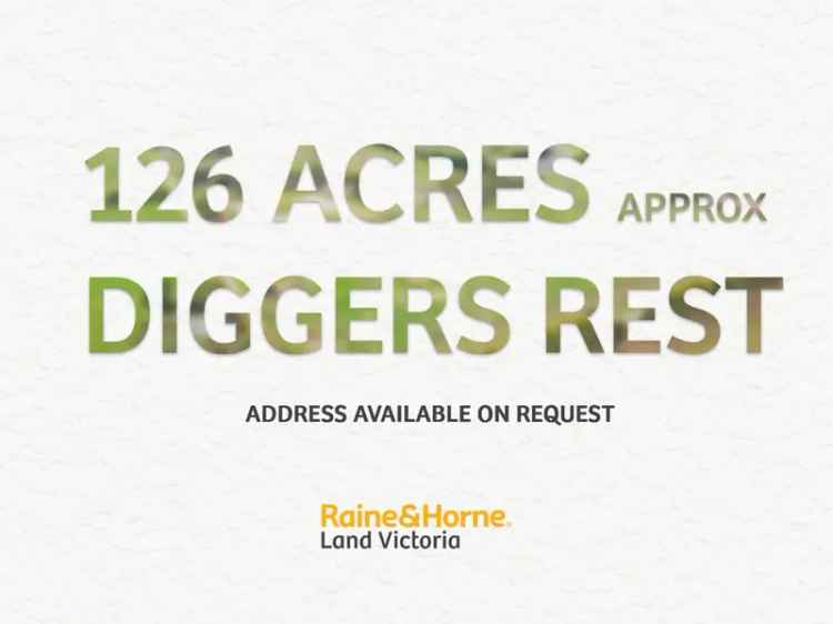 Diggers Rest Land Investment Opportunity Near Melbourne