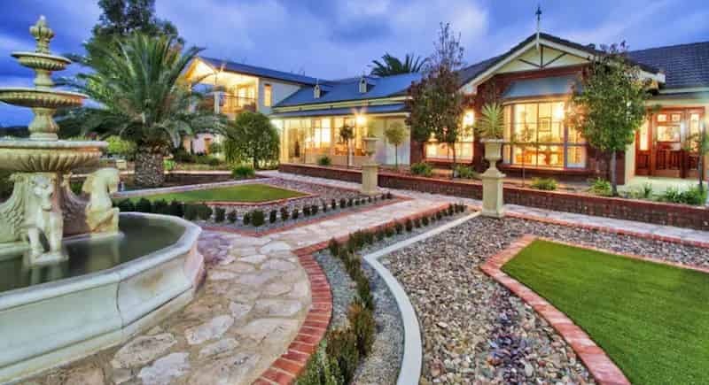 Buy Luxurious Rural Living Stone Haven with Established Gardens