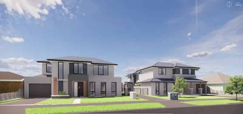 Approved Planning Permit Ready for Five Townhouses