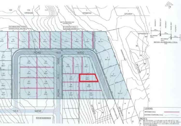 Settlers Ridge Estate Lot 33: Coastal Dream Home Site