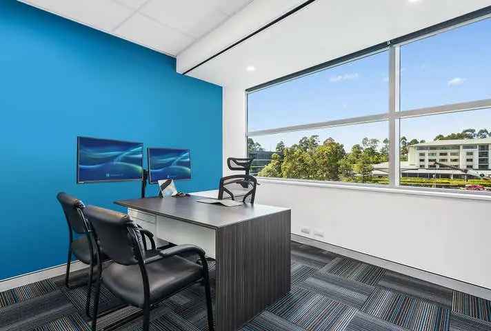 55sqm NEXUS Office Norwest Modern Fitout Balcony Elevated Views