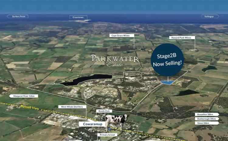 For Sale Titled Land Parkwater Estate Cowaramup with Stunning Features