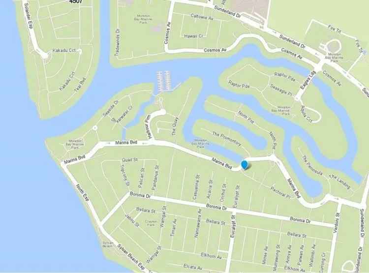 Land with Water Views  in Beautiful Bribie Island