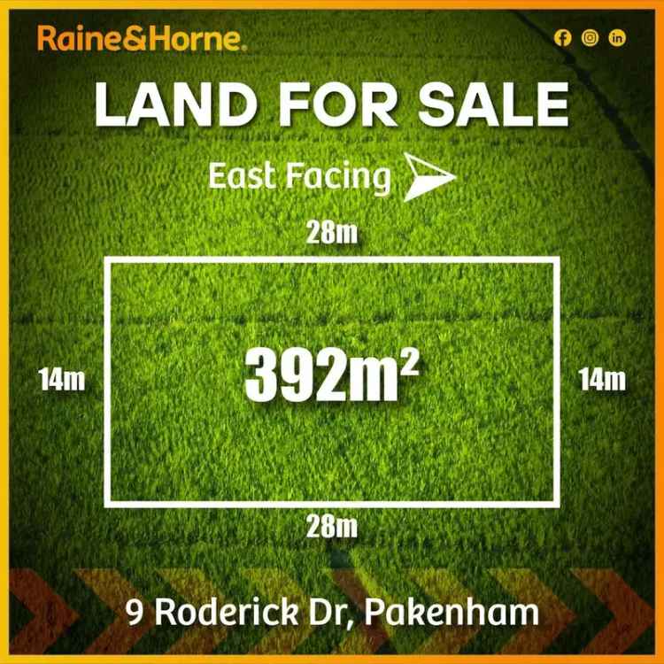 Buy Land in Pakenham with Prime Location and Family-Friendly Features