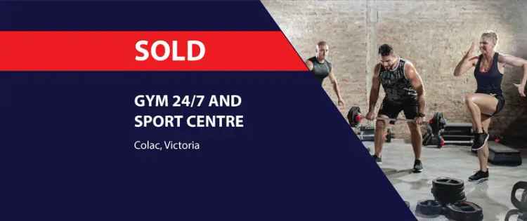 SOLD! GYM & SPORT CENTRE (COLAC VICTORIA) OLV0523