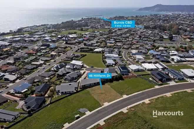 Land For Sale , 46, Hillfarm Drive, Burnie, Tasmania