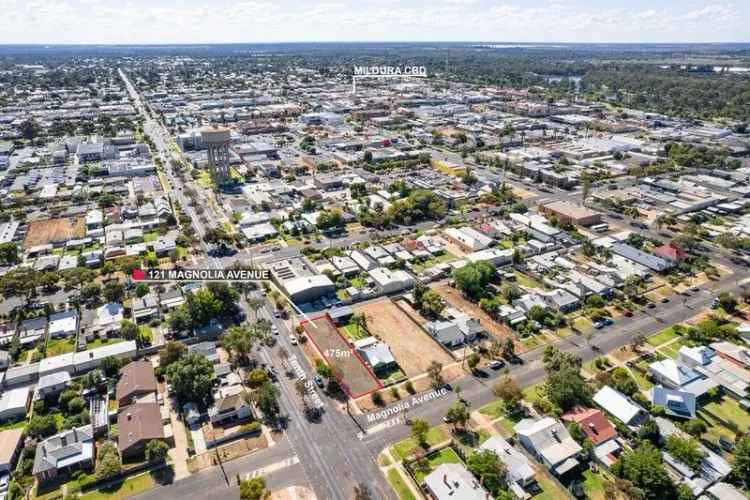 Build Land in Mildura CBD with Access to Schools and Parks