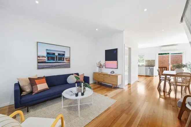 Ascot Vale Three-Bedroom Townhouse Effortless Living