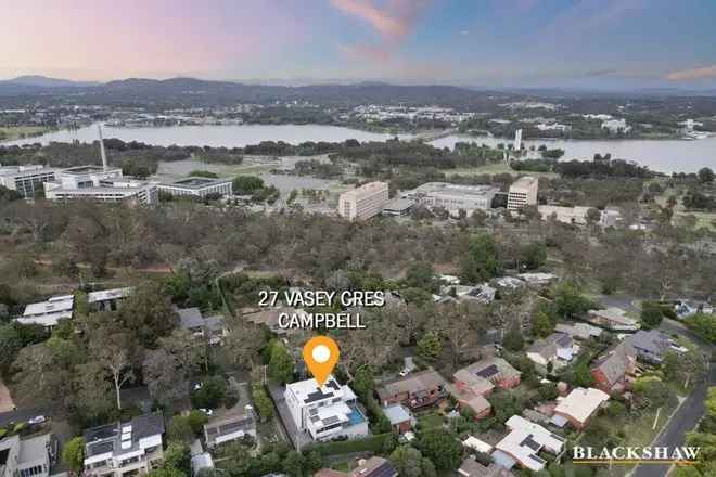 Luxury Campbell Residence City Views Four Levels