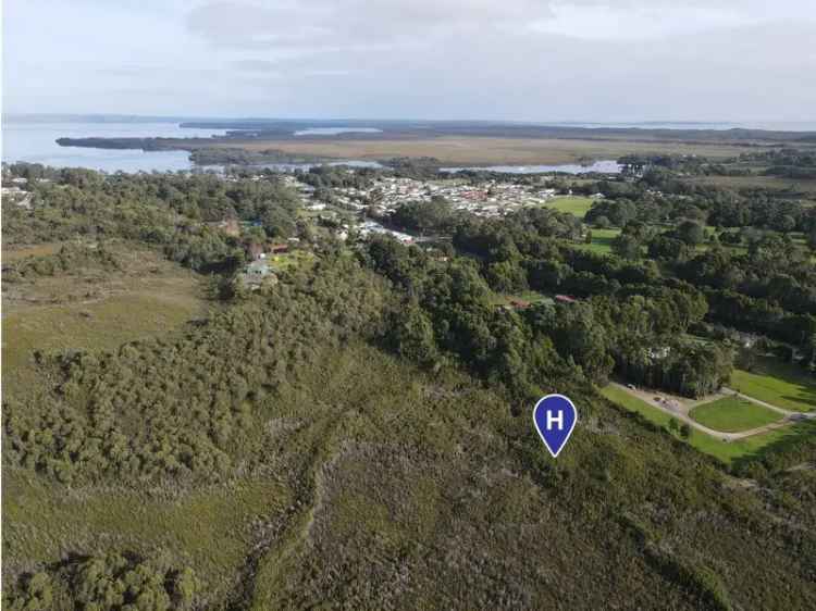 buy land in Strahan with absolute privacy and eco-accommodation potential