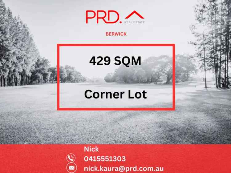 Exceptional deal around $1000 per sqm. Hard to find one in Clyde North