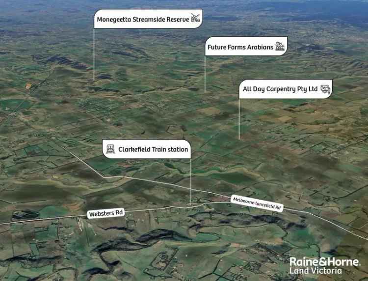 Buy Lifestyle Investment Property Near Sunbury with 44 Acres of Land