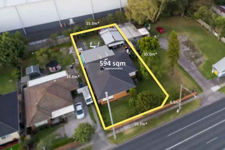 Buy House Mentone Triple Site Opportunity with 3 Blocks Featuring Home and Shop