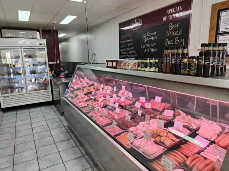 THRIVING BUTCHER SHOP - SMOKEHOUSE - FREEHOLD PROCESSING PLANT