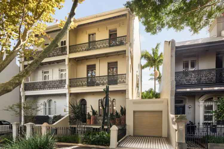 Rent Grand Victorian terrace in Paddington with a stunning backyard oasis