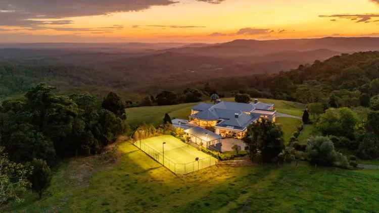 Mountain View Manor Maleny 160 Acres Luxury Estate