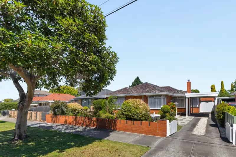 Classic brick veneer family home