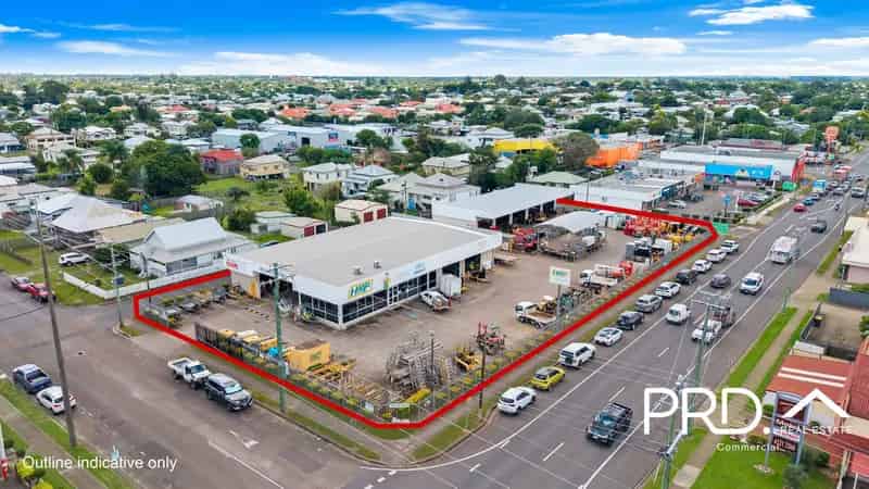 PROMINENT COMMERCIAL SITE IN CENTRAL MARYBOROUGH