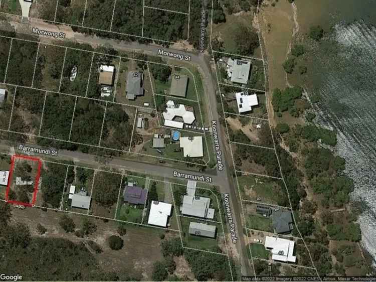 Semi Cleared Lot on Barramundi Street - Close To Water And Water Access.