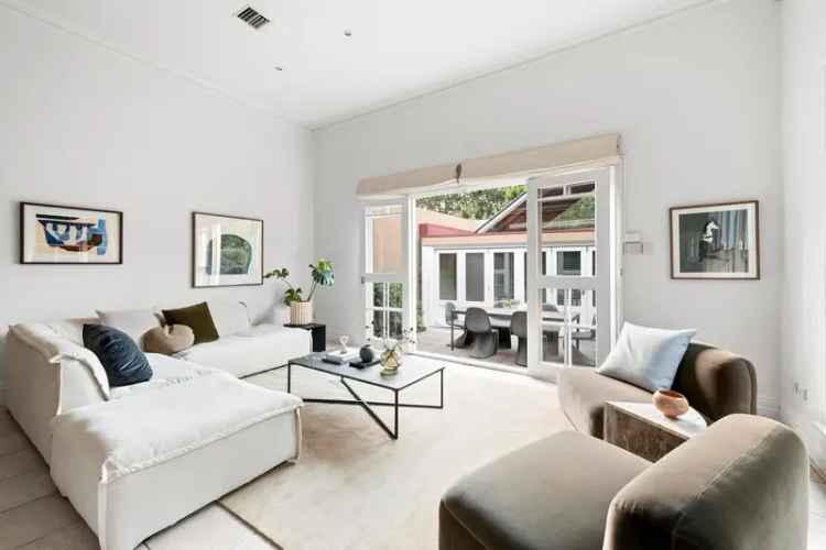 Toorak Hawksburn Victorian Terrace Elegant Home Modern Comfort Family Professionals