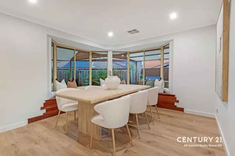 House For Sale in Rouse Hill with Spacious Rooms and Modern Upgrades