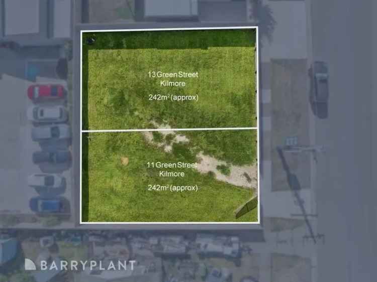 Buy Land in Kilmore with Two Vacant Blocks for Flexibility