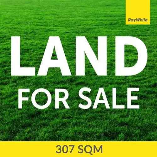 Registered and titled lot - ready to build