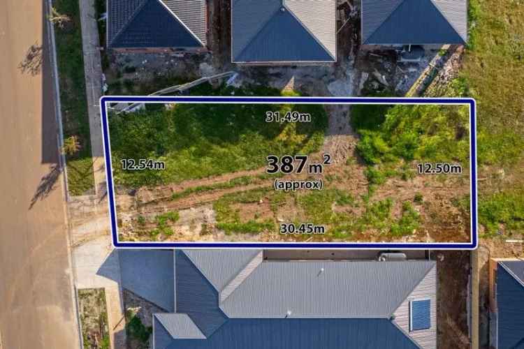 5 BLOCKS OF LAND AVAILABLE, RANGING FROM 357m2 387m2